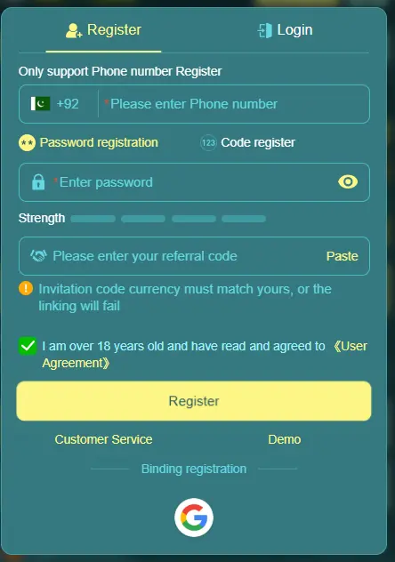 mj77 game register